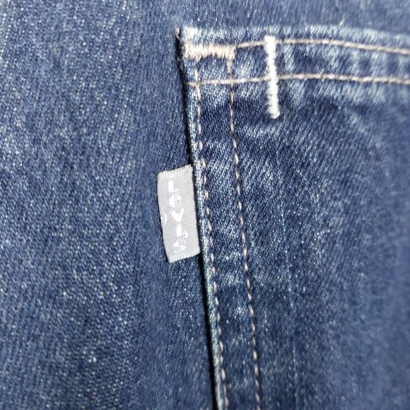 Levi's Vintage 90s Y2K Grunge Blue Denim SilverTab Baggy Fit Jeans Size 36x32 - Picture 7 of 12